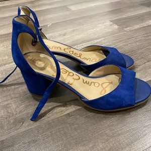 Sam Edelman Blue Heels
